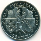 Остров Мэн, 1 крона 1990 год (UNC)