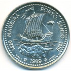 Португалия, 100 эскудо 1989 год (UNC)