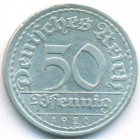 Веймарская республика, 50 пфеннигов 1920 год A