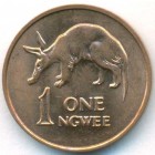 Замбия, 1 нгве 1983 год (UNC)