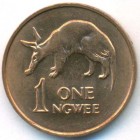 Замбия, 1 нгве 1983 год (UNC)