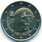 Словакия, 2 евро 2018 год (UNC)