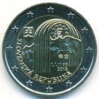 Словакия, 2 евро 2018 год (UNC)