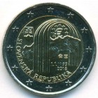 Словакия, 2 евро 2018 год (UNC)