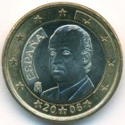 Испания, 1 евро 2006 год (AU)