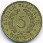 Финляндия, 5 марок 1937 год