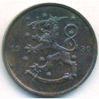 Финляндия, 10 пенни 1930 год