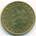 Монако, 10 евроцентов 2002 год (AU)