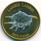 Острова Уоллис и Футуна, 500 франков 2011 год (UNC)