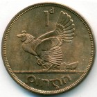 Ирландия, 1 пенни 1963 год (UNC)