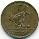 Ирландия, 1 пенни 1943 год (UNC)