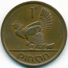 Ирландия, 1 пенни 1949 год