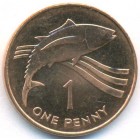 Острова Святой Елены и Вознесения, 1 пенни 1997 год (UNC)