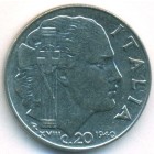 Италия, 20 чентезимо 1940 год