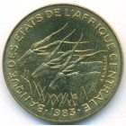 Центральные Африканские Штаты, 5 франков 1983 год (UNC)