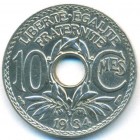 Франция, 10 сантимов 1934 год