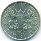 Кения, 50 центов 1968 год (UNC)