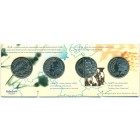 Нидерланды,  набор жетонов 1998 год (UNC)