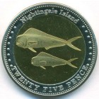 Остров Найтингейл, 25 пенсов 2011 год (UNC)