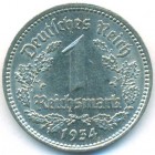 Третий Рейх, 1 рейхсмарка 1934 год A