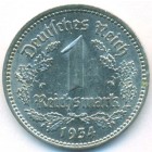 Третий Рейх, 1 рейхсмарка 1934 год A