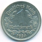 Третий Рейх, 1 рейхсмарка 1934 год A