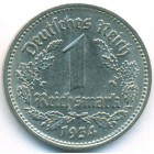 Третий Рейх, 1 рейхсмарка 1934 год D