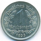 Третий Рейх, 1 рейхсмарка 1935 год A