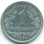 Третий Рейх, 1 рейхсмарка 1934 год A