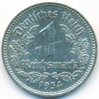 Третий Рейх, 1 рейхсмарка 1934 год A