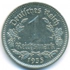 Третий Рейх, 1 рейхсмарка 1935 год A