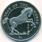 Сьерра-Леоне, 1 доллар 2002 год (UNC)