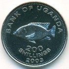 Уганда, 200 шиллингов 2003 год (UNC)