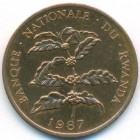 Руанда, 5 франков 1987 год (AU)