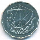 Кипр, 5 милей 1982 год (UNC)