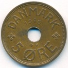 Дания, 5 эре 1940 год