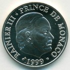 Монако, 100 франков 1999 год (UNC)