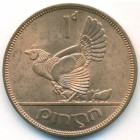 Ирландия, 1 пенни 1968 год (UNC)