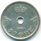 Норвегия, 50 эре 1947 год