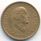ЮАР, 1 цент 1976 год (UNC)