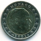 Монако, 2 евро 2001 год (AU)