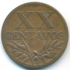 Португалия, 20 сентаво 1943 год