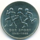 ГДР, 10 марок 1988 год (UNC)