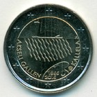 Финляндия, 2 евро 2015 год (AU)