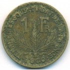 Того, 1 франк 1924 год