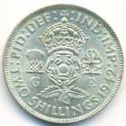Великобритания, 2 шиллинга 1942 год (UNC)