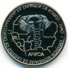 Бенин, 1500 франков 2005 год (UNC)