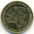 Камерун, 7500 франков 2006 год (AU)