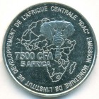 Камерун, 7500 франков 2006 год (AU)