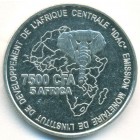 Камерун, 7500 франков 2006 год (AU)